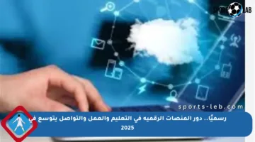 رسميًا.. دور المنصات الرقمية في التعليم والعمل والتواصل يتوسع في 2025